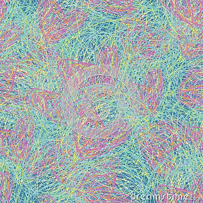 Seamless abstract pattern. Vector Illustration